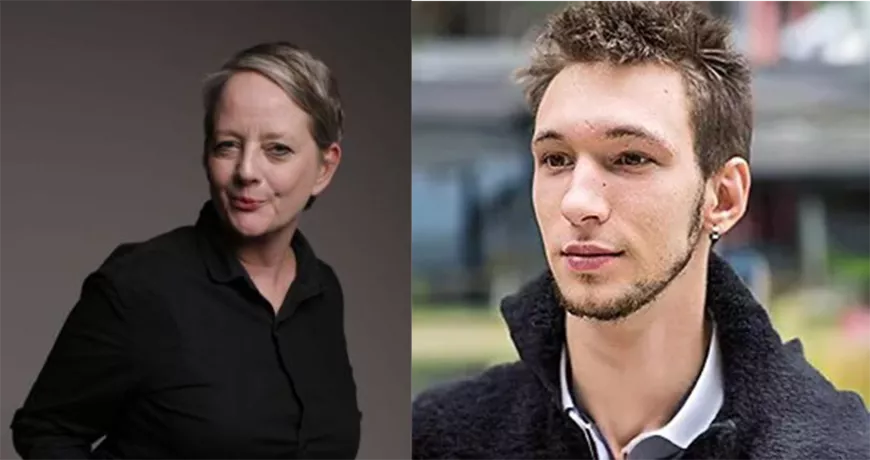 La cheffe d’équipe Christina Zeitz et le chercheur Baptiste Wilmet, respectivement dernière autrice et premier auteur de l’étude