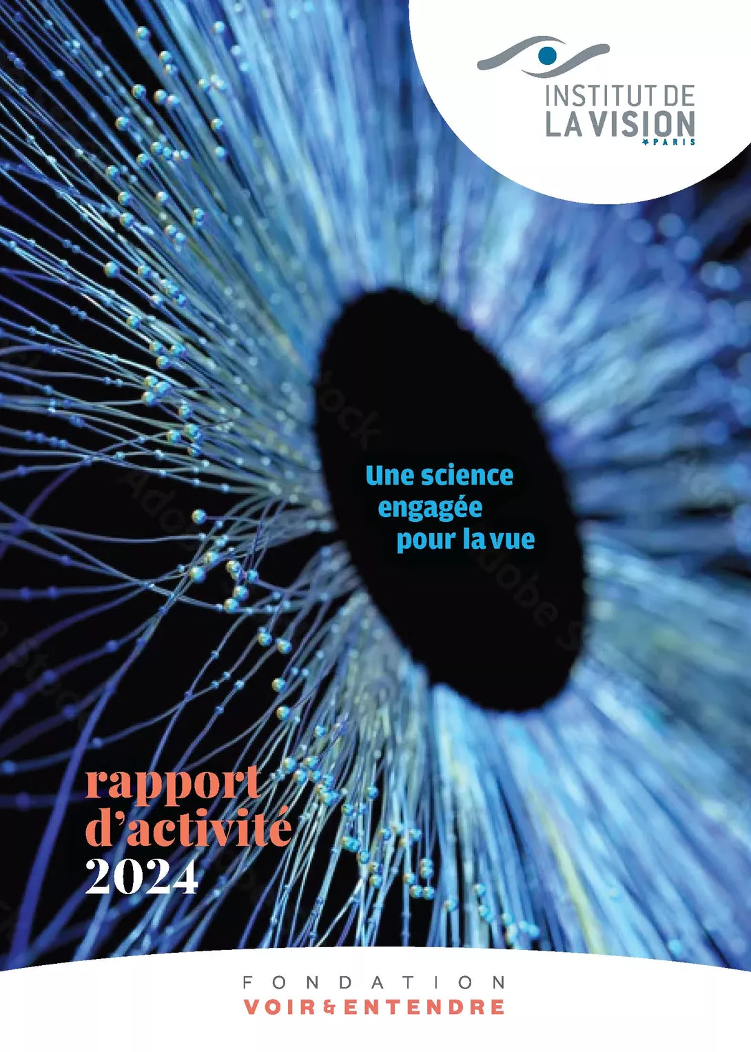 Couverture du rapport d'activité 2024